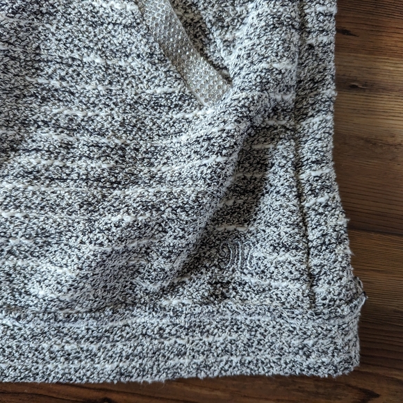 Miss Me Women's White/Gray Hooded Jeweled Zip Up Hoodie Size Large - Picture 11 of 14